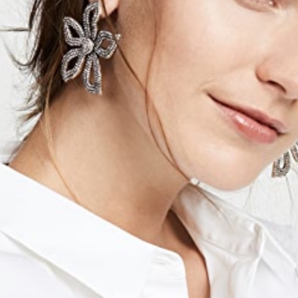 PRIMINA Flower Drop Earrings
